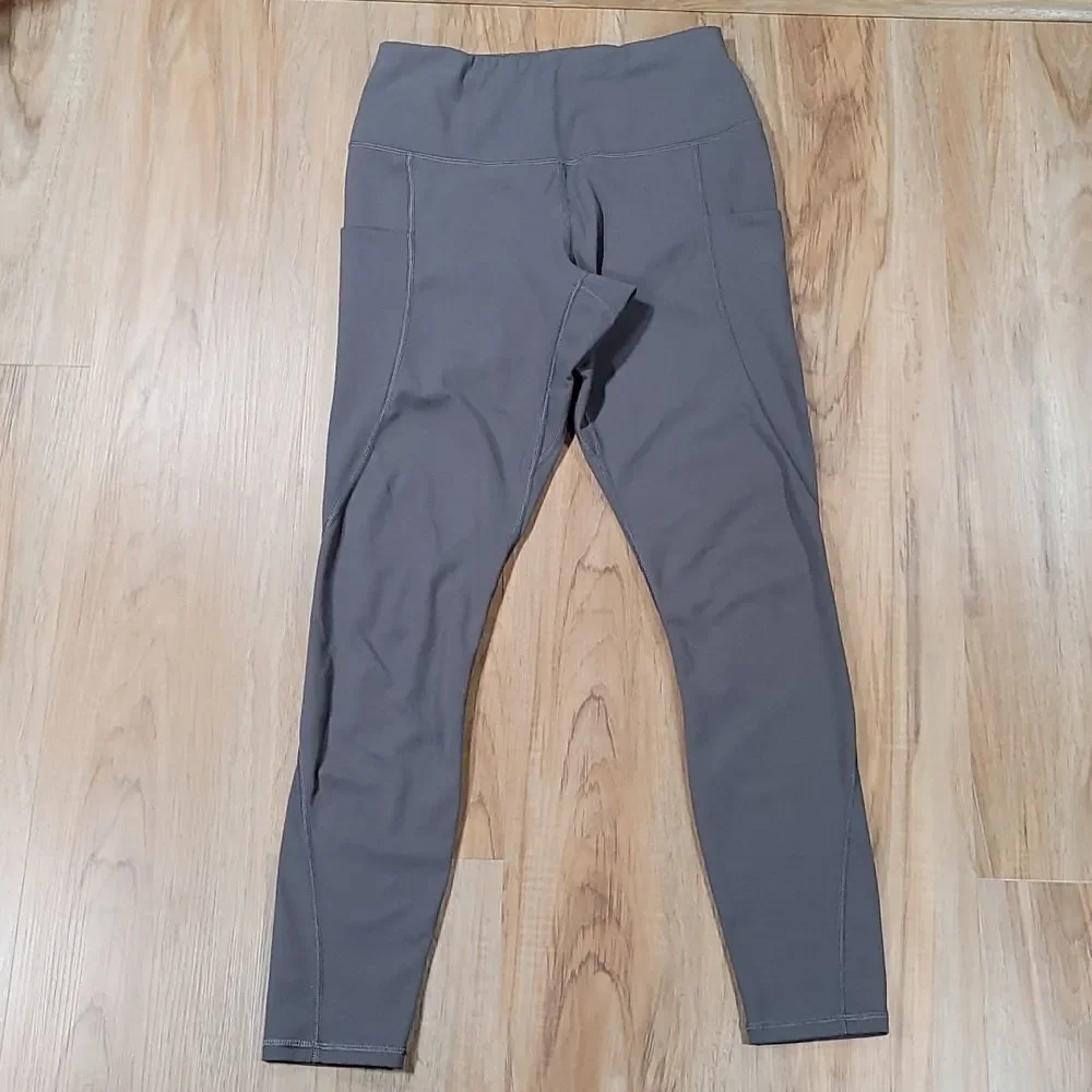 🔺️Lingswallow Gray Athletic Pants w/Side Pockets Small